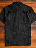 Night Tiger Hawaiian Shirt in Black