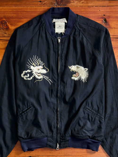 Dragon Souvenir Jacket in Navy
