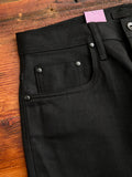 UB644 11oz Black Stretch Selvedge - Relaxed Tapered Fit