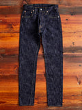 WSB-019 "Double Slub" 16oz Rinsed Selvedge Denim - Relaxed Tapered Fit