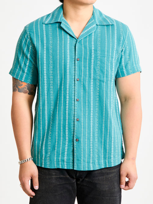The Wrench Short Sleeve Shirt in Summer Turquoise