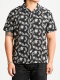 Folclore Button-Up Shirt in Black