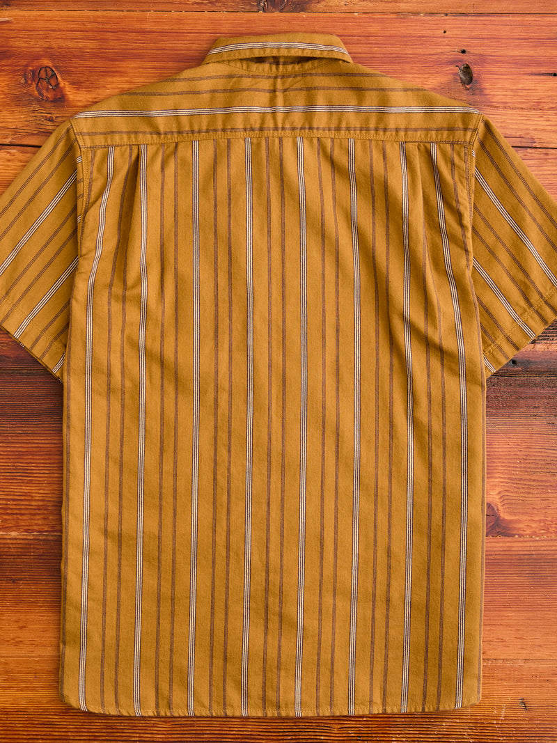 Hawaiian Button-Up Shirt in Lantern Stripe