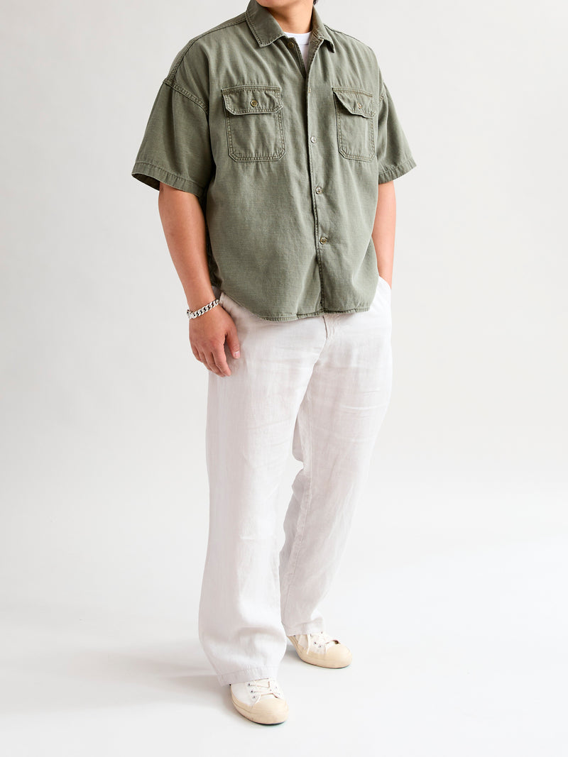 army dress blues short sleeve shirt First Class 100% Polyester Short Sleeve Zippered Uniform Shirts - Navy Blue