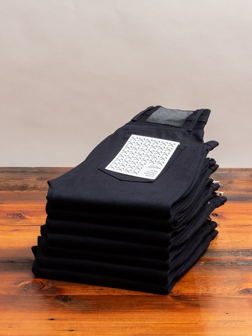 CT-120x "Shadow Selvedge" 14.5oz Selvedge Denim - Classic Tapered Fit