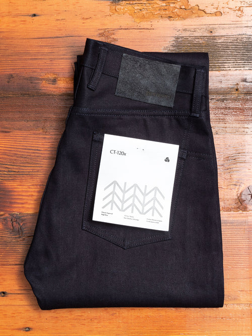 CT-120x "Shadow Selvedge" 14.5oz Selvedge Denim - Classic Tapered Fit