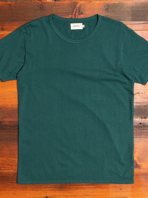 Basis T-Shirt in Emerald