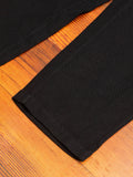 Drawstring Pant in Black Overdye Sashiko