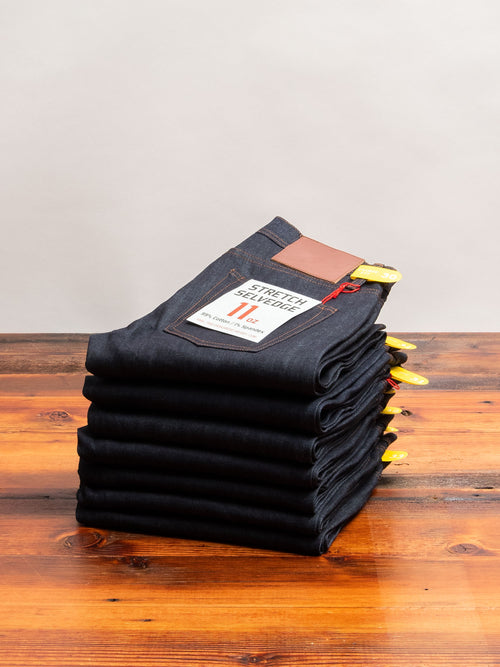 UB422 11oz Stretch Selvedge Denim  - Tight Fit