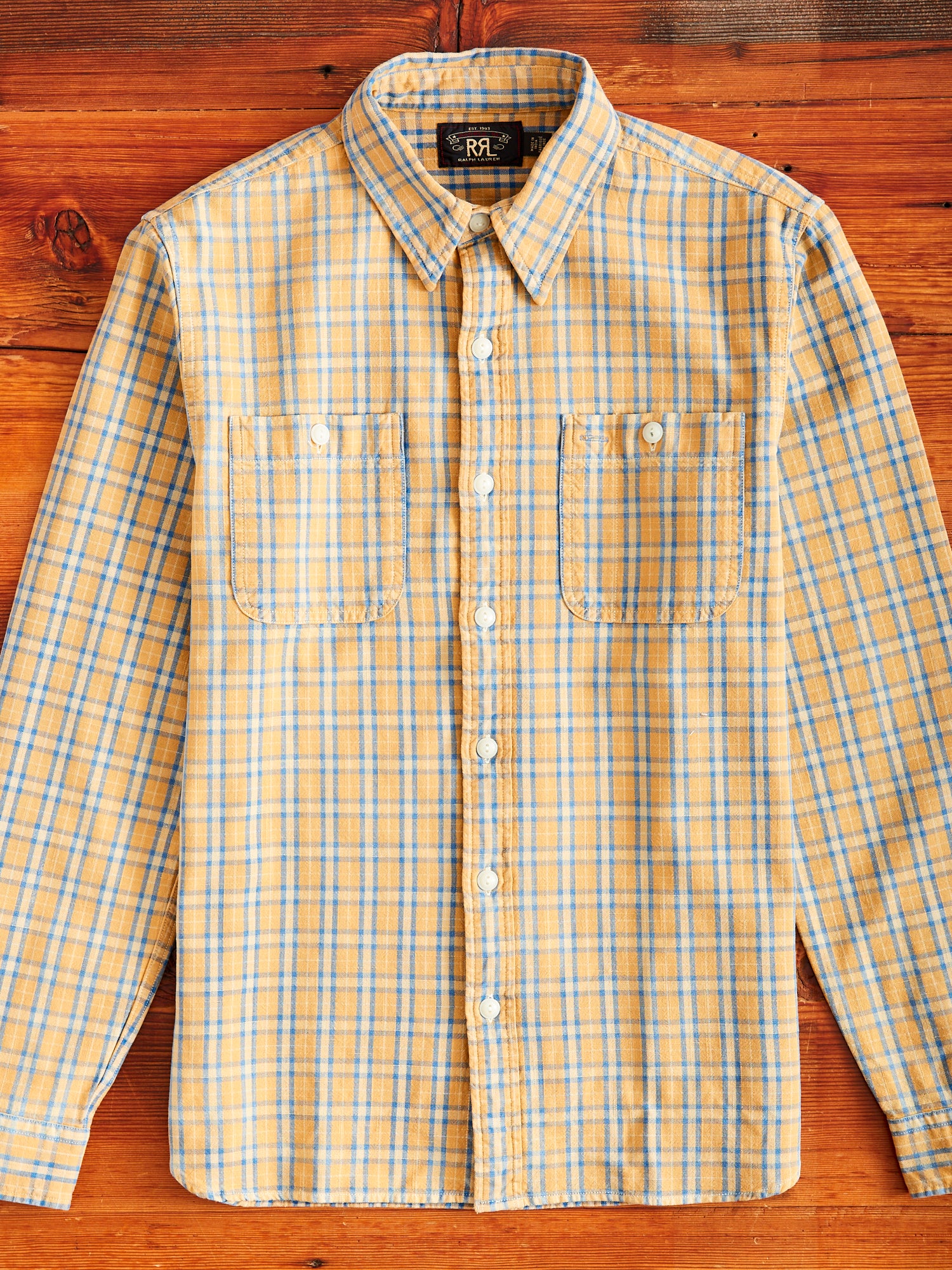 トップス RRL CODY SPORT SHIRT CTN JACQUARD PLAID RRL CODY SPORT SHIRT CTN JACQUARD PLAID - メルカリ