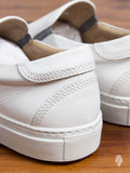 Leather Slip-On Sneaker in White