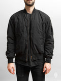 Taffeta MA-1 Jacket in Black