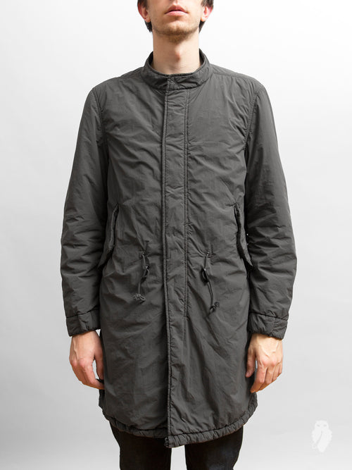 Taffeta M-65 Mods Coat in Khaki Grey