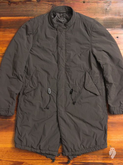 Taffeta M-65 Mods Coat in Khaki Grey