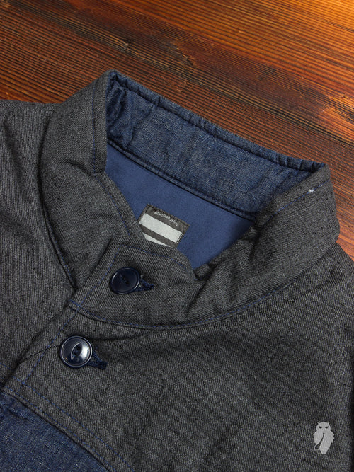 SV011-3 Western Chambray Vest Indigo 2017