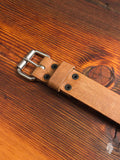 "Wenatchee Belt" in Rough-Out Natural Horse Hide