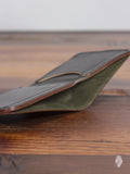 Shell Cordovan Bifold Wallet in Black