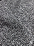Static Slub Brushed Flannel in Charcoal