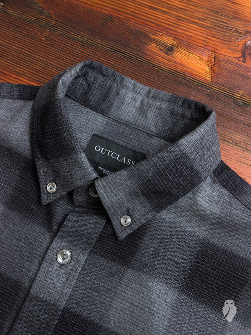 Buffalo Brushed Flannel in Charcoal