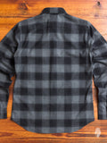 Buffalo Brushed Flannel in Charcoal