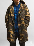 Military Field Jacket in Woodland Camo