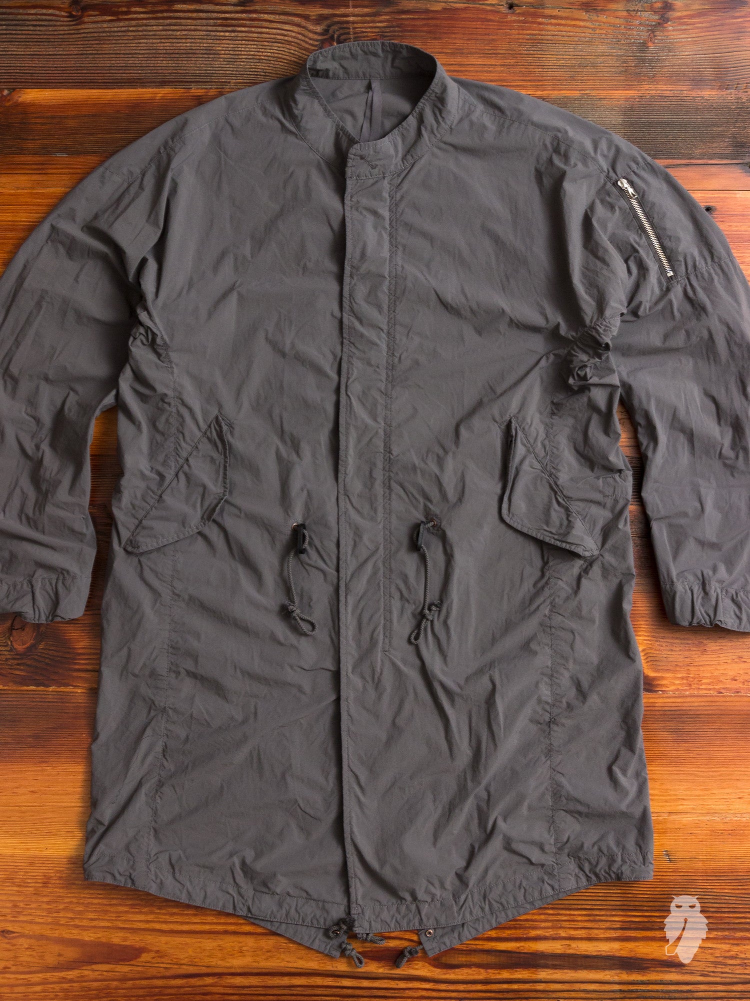 Taslan Nylon M-65 Mods Coat in Khaki Grey – Blue Owl Workshop Taslan Nylon M-65 Mods Coat in Khaki Grey – Blue Owl Workshop