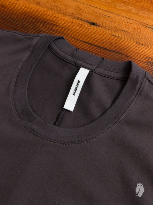 Suvin/Giza T-Shirt in Charcoal