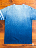 07-041 "Going to Battle" Gradient T-Shirt in Natural Indigo