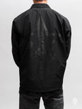 Taffeta Coaches Jacket in Black