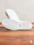 Court Hi-Top Sneaker in White Suede