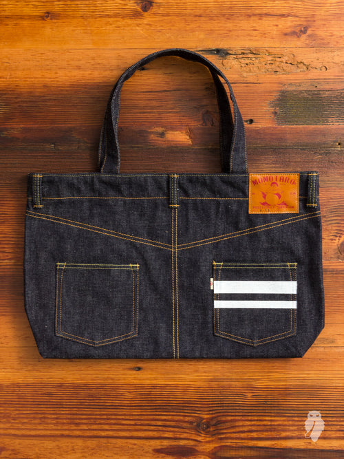 "Going to Battle" Denim Tote