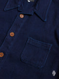 03-058 Sashiko Work Jacket in Indigo