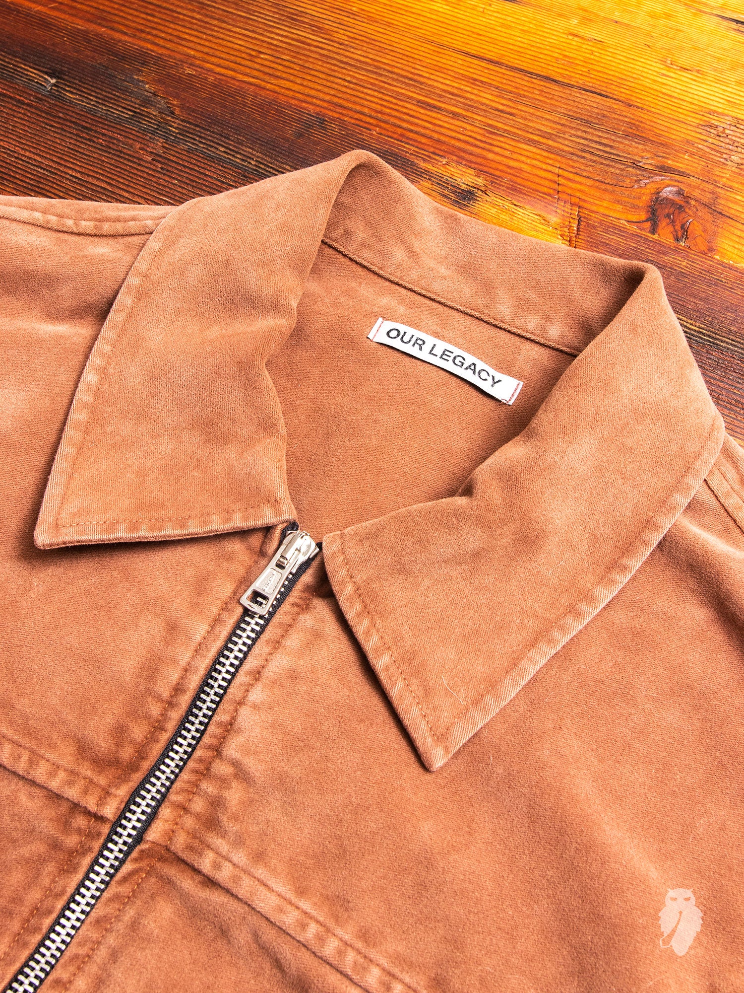 ジャケット・アウター our legacy yoke blouson Drip Yoke Blouson in Pink Bleach Vintage Moleskin – Blue Owl Workshop