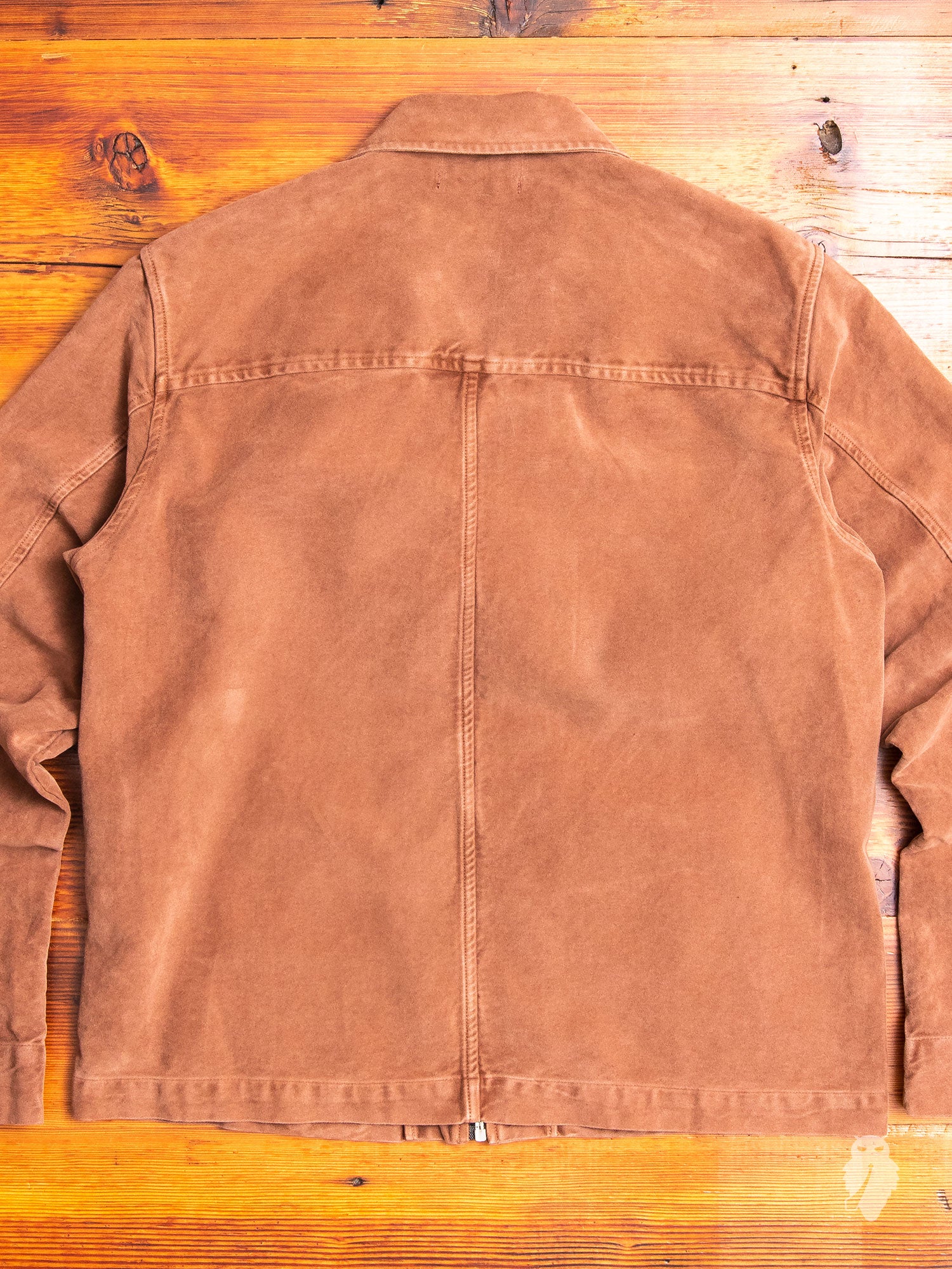 Drip Yoke Blouson in Pink Bleach Vintage Moleskin – Blue Owl Workshop