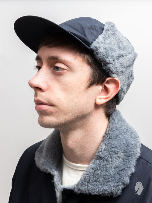 Chapsquette Hat in Navy