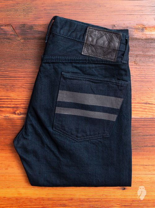 BOM012-B "Momotaro x Blue Owl" 15.7oz Selvedge Denim - Tight Tapered Fit