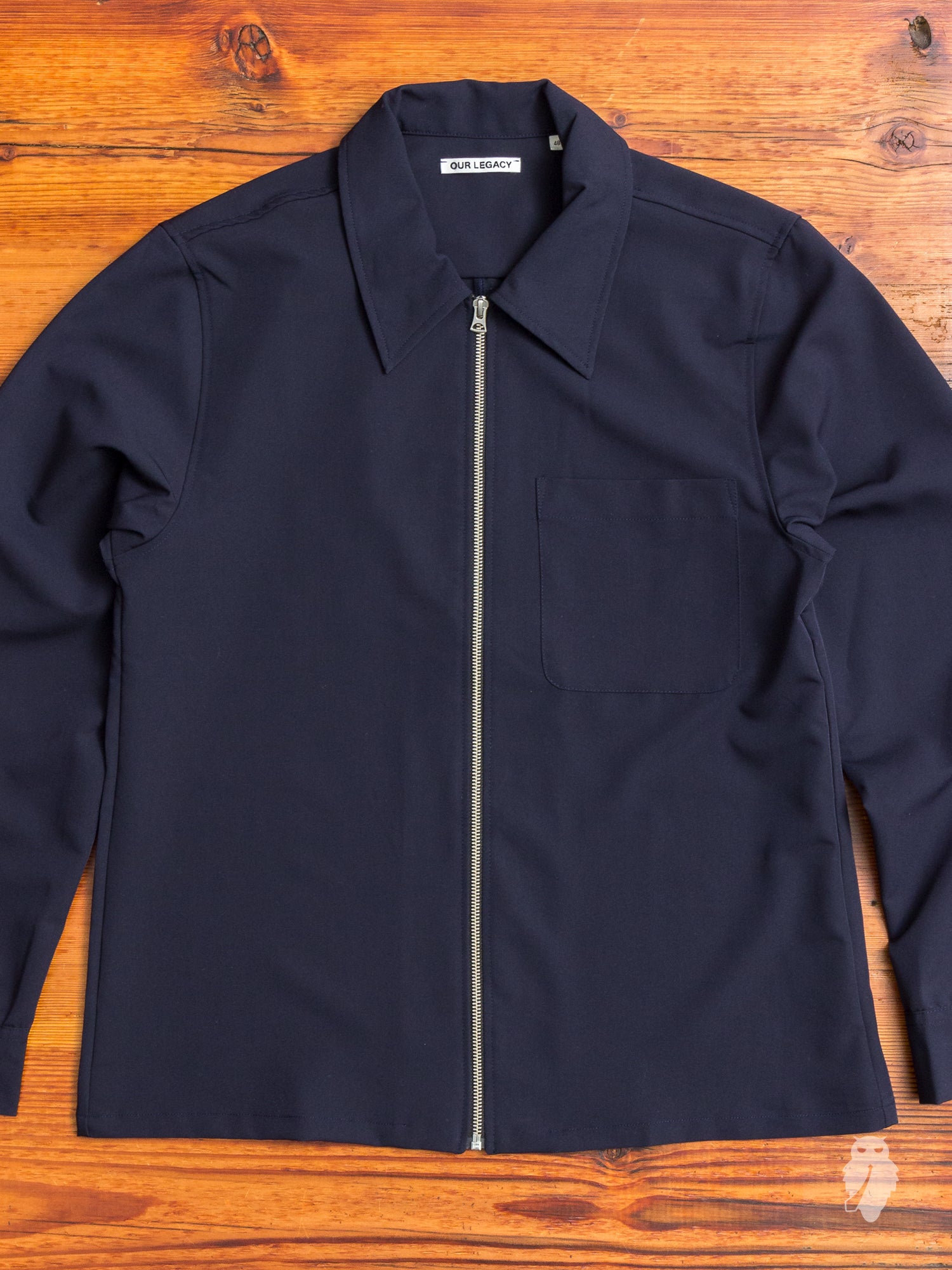 Tech Blouson in Navy Nylon – Blue Owl Workshop