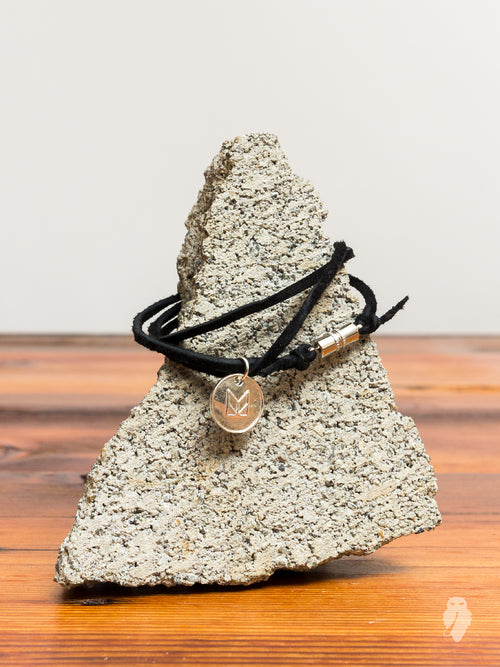 Suede Multi Wrap Bracelet in Black