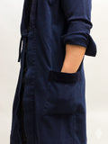 Haori Sashiko Coat in Indigo