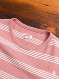 Match Jersey T-Shirt in Pink