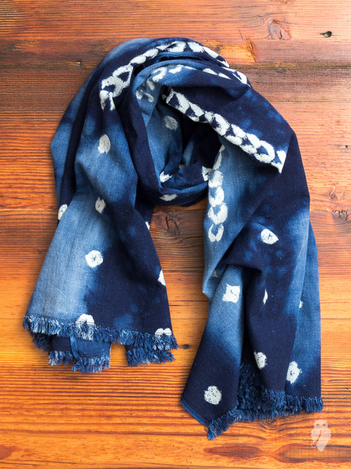 Hoof Crafts Stole in Indigo