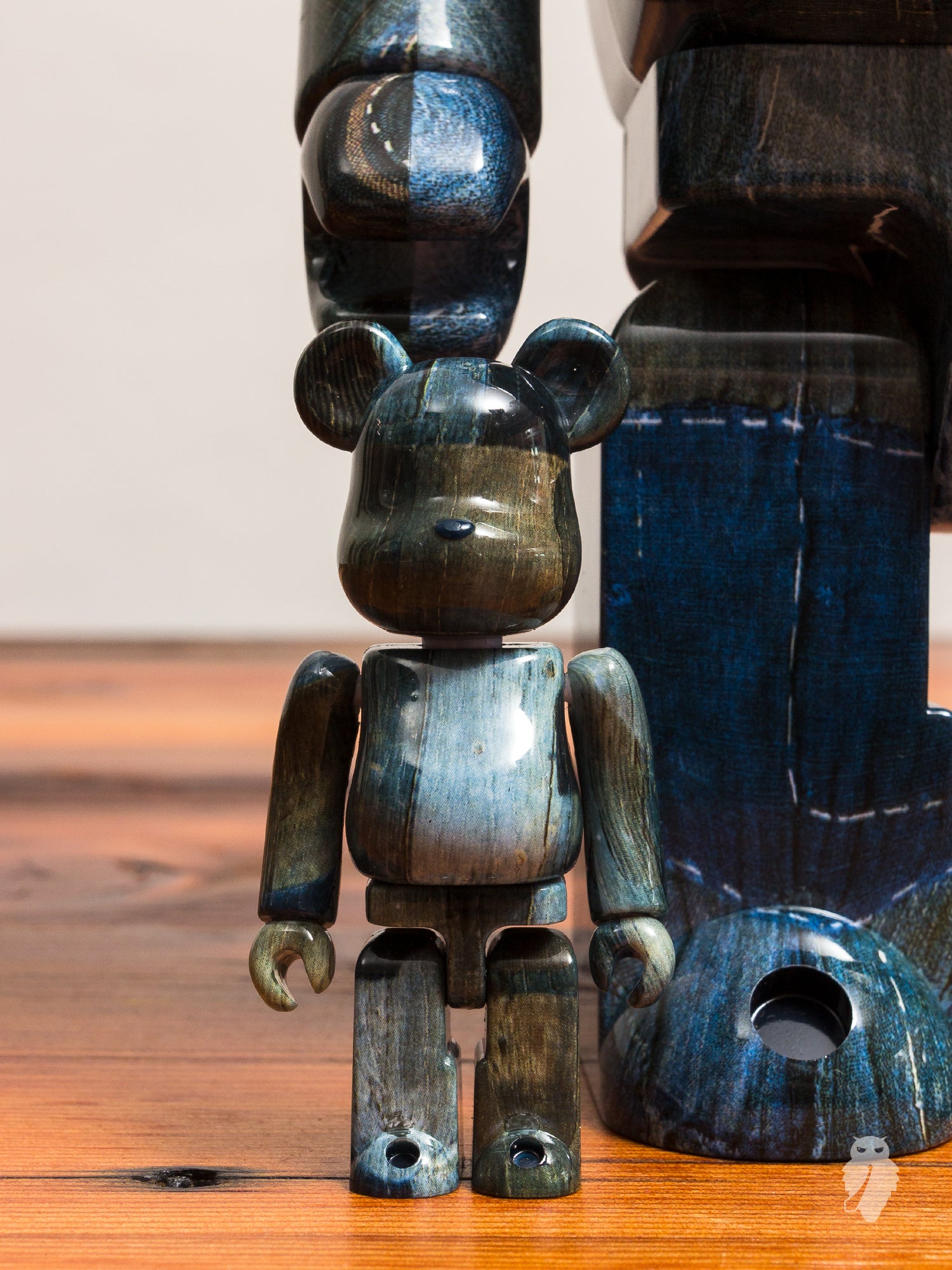 BE@RBRICK - BE@RBRICK FDMTL BORO 400％ medicom toy FDMTL Boro Repair BE@RBRICK in 100% & 400% – Blue Owl Workshop