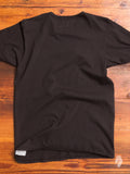 Souvenir Tube Knit T-Shirt in Black
