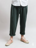 Sashiko Hakama Pants in Green