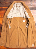 Shawl Contour Coat in Camel
