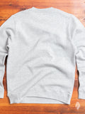 Vagn Crewneck Sweater in Light Grey Melange