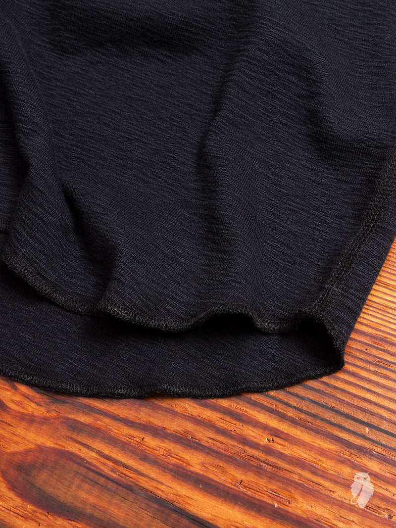1x1 Long Sleeve T-Shirt in Black