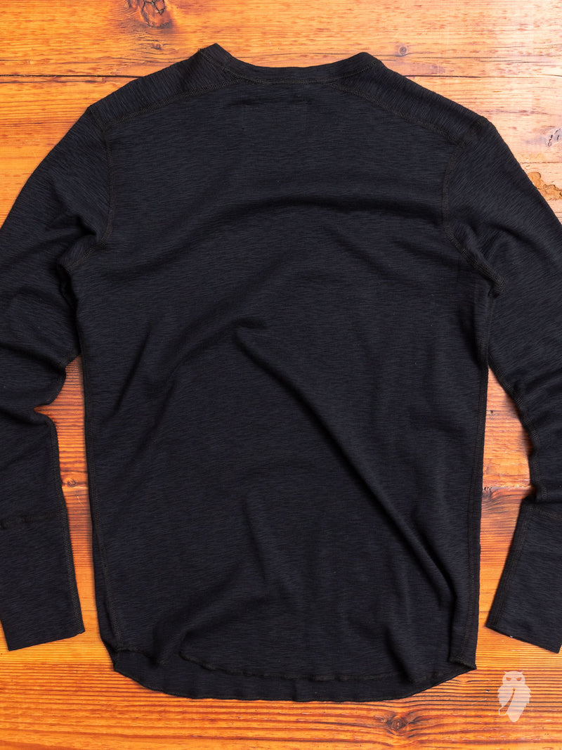 1x1 Long Sleeve T-Shirt in Black