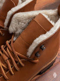 Wool Hiking Boot in Natural