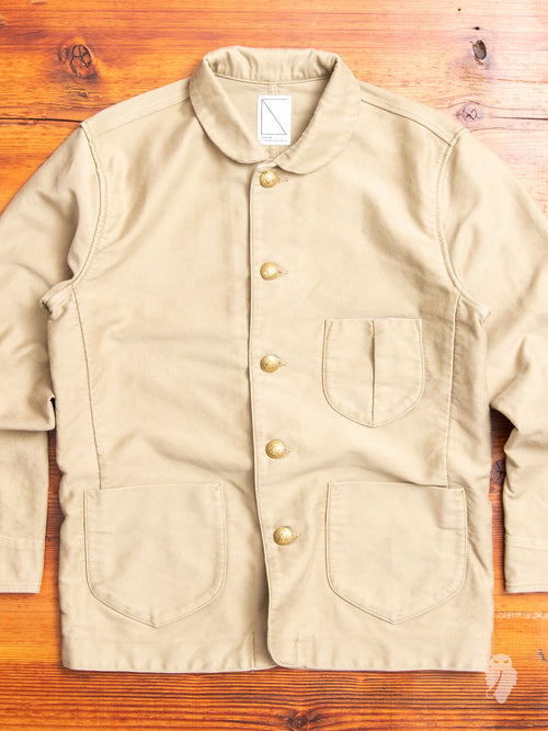 Urchin Coverall Jacket in Beige